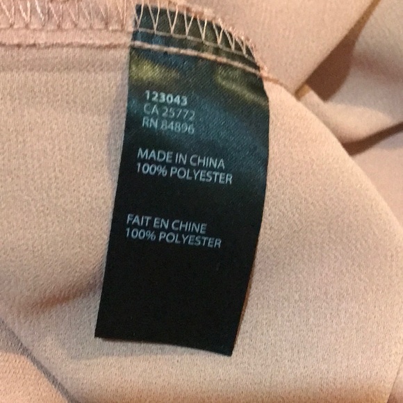 ❄️EUC❄️Oversized Rosé Dex Sheer Button Down Blouse - Picture 8 of 8